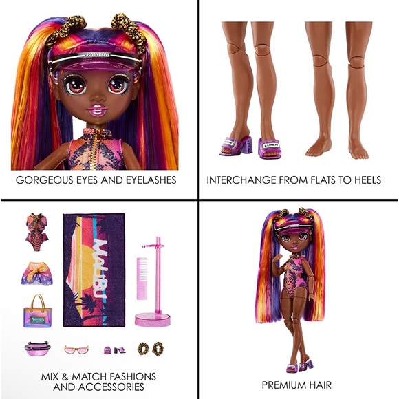 Rainbow High Pacific Coast Phaedra Westward Fashion Doll Discontinued Doll NWT - Picture 12 of 16